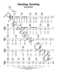 Caroling, Caroling Guitar and Fretted sheet music cover